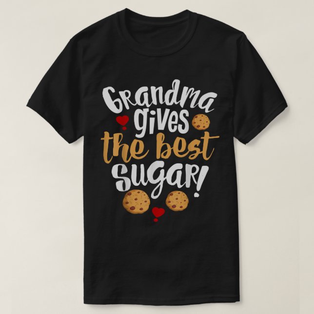 Grandma Grandkids Mother  T-Shirt (Design Front)