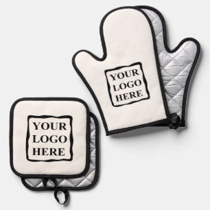 Grandma Grandmother Birthday Personalised Gift Oven Mitt & Pot Holder Set