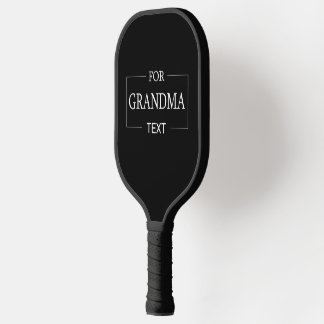 Grandma Grandmother Birthday Personalised Gift  Pickleball Paddle