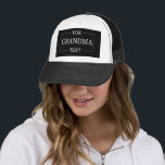 Grandma Grandmother Birthday Personalised Gift  Trucker Hat<br><div class="desc">You can customise it with your photo,  logo or with your text.  You can place them as you like on the customisation page. Modern,  unique,  simple,  or personal,  it's your choice.</div>