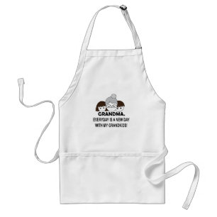 Grandma Grandmother Cute Grandma Standard Apron
