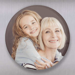 Grandma Grandmother Grandchildren Full Photo Magnet