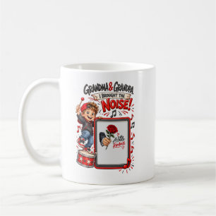 Grandma & Grandpa I Brought the Noise Photo Mug