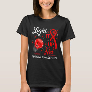 Grandma Grandpa I Wear Blue For My Grandson Autism T-Shirt
