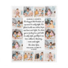 Grandma Grandpa Personalised 14 Photo Collage