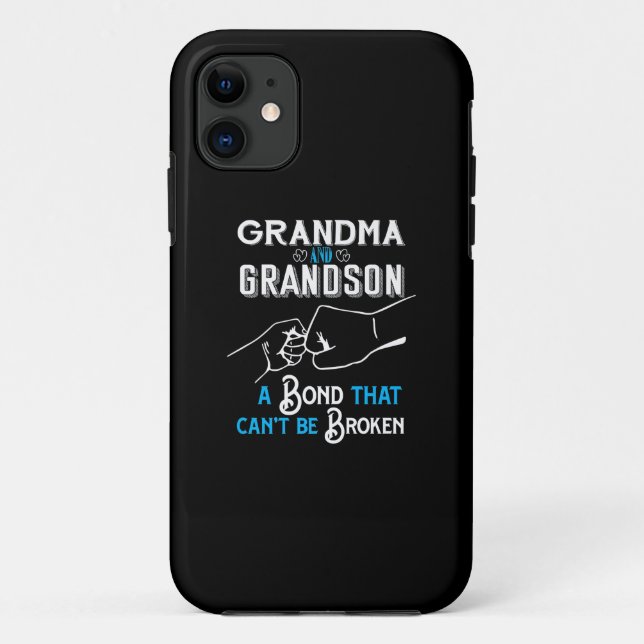 Grandma & Grandson Bond Premium Case-Mate iPhone Case (Back)