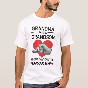 Grandma Grandson Shirt, Grandma and Grandson Bond  T-Shirt