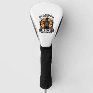 Grandma Halloween Labrador Funny Vintage_1 Golf Head Cover