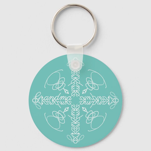 Grandma Hidden Word key chain (Front)