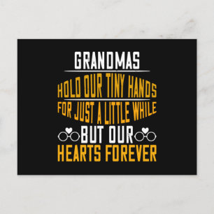 Grandma - Hold Our Hearts Forever Postcard