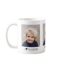 Grandma I love You 3 Photo Elegant Simple