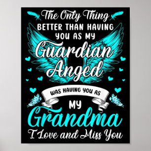 Grandma is Guardian Angel Missing Grandma In Poster