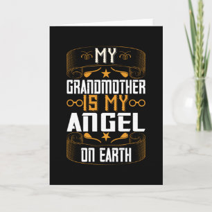 Grandma - Is My Angel On Earth Card