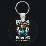 Grandma Is My Name Bowling Is My Game Bowler Grand Key Ring<br><div class="desc">Grandma Is My Name Bowling Is My Game Bowler Grandmother</div>