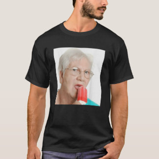 Grandma Just Lick It Grandma Licks Ice Cream Meme  T-Shirt