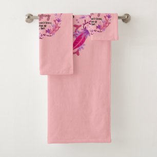 Grandma Knows Everything Bath Towel Set