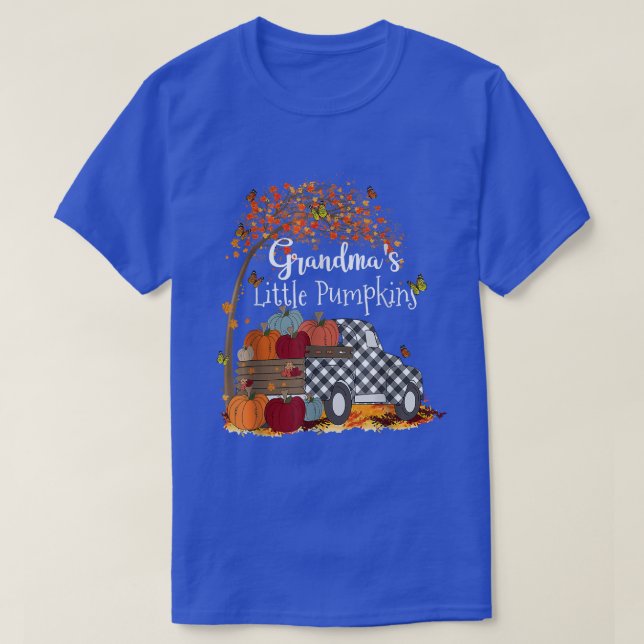 Grandma Little Pumpkins Autumn 2022  T-Shirt (Design Front)