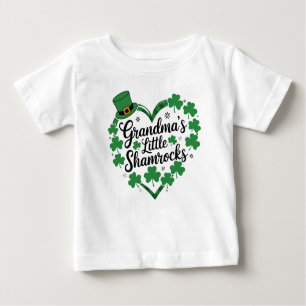 Grandma Little Shamrock  Baby T-Shirt