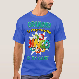 Grandma Lotto Player Funny Bingo T-Shirt