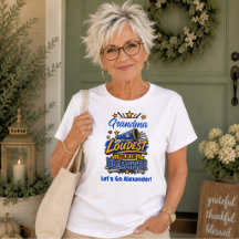 Grandma Loudest In The  Bleachers Football 
