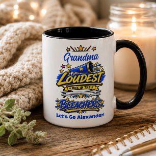 Grandma Loudest In The Bleachers Mug