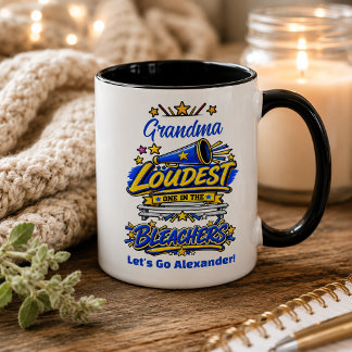 Grandma Loudest In The Bleachers Mug