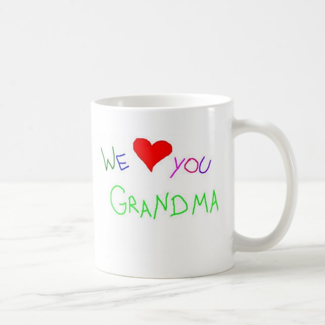 Grandma love coffee mug (Right)