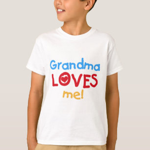 Grandma Loves Me T-shirts and Gifts