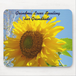 Grandma Loves Spoiling her Grandkids! mousepad