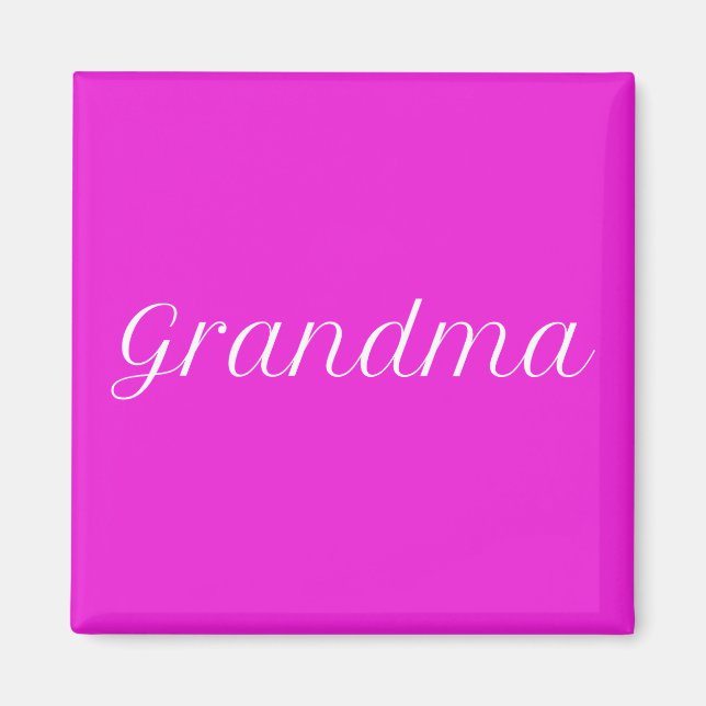 +Grandma Magnet (Front)