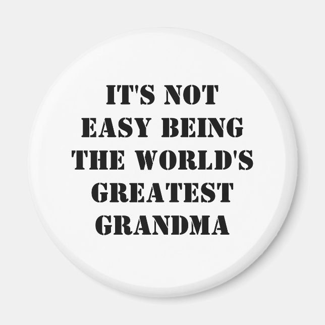 Grandma Magnet (Front)