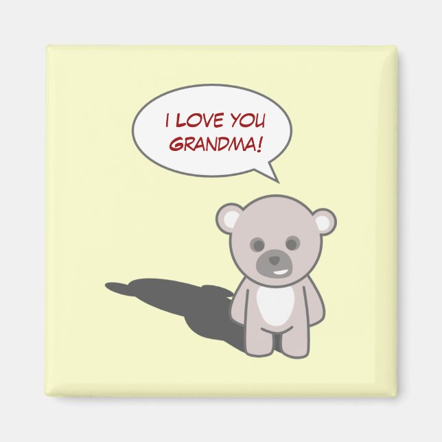 Grandma Magnet (Personalise) (Front)