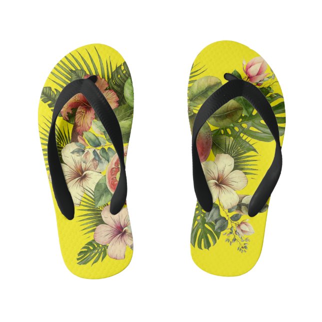 Grandma Manuela's Guavas Kid's Thongs (Footbed)