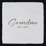 Grandma Minimalist Simple Script Personalised   Trivet<br><div class="desc">Simple,  minimal,  and elegant "Grandma" trivet. Makes a great gift for birthdays,  Christmas,  holidays,  etc.</div>