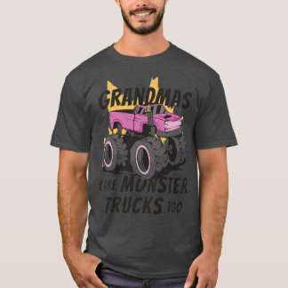 Grandma Monster Truck Crushing T-Shirt