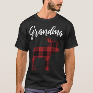 Grandma Moose XMas Matching Family Christmas Pajam T-Shirt