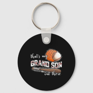 Grandma Mothers Day That's My Grandson Out There S Key Ring