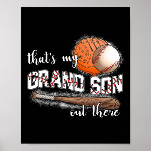 Grandma Mothers Day That's My Grandson Out There S Poster
