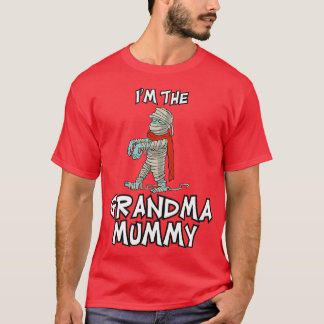 Grandma Mummy Halloween Matching Family Costume T-Shirt