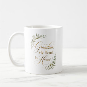 Grandma, My Heart Is Home Coffee Mug