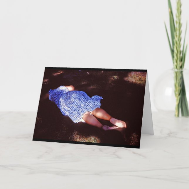 Grandma Napping Card (Front)