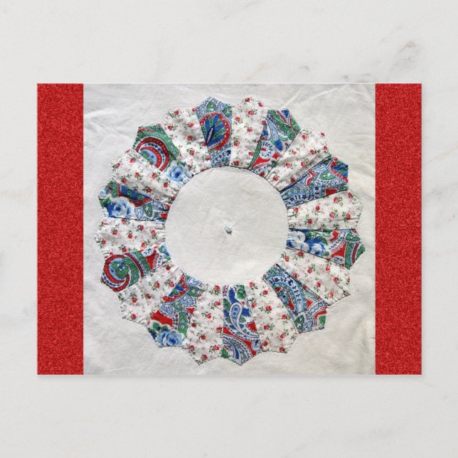Grandma Nellie's Quilt - Block #1 Postcard (Front)