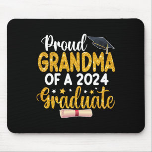 Grandma Of A 2024 Graduate Cl Of 2024 Graduation 1 Mouse Pad