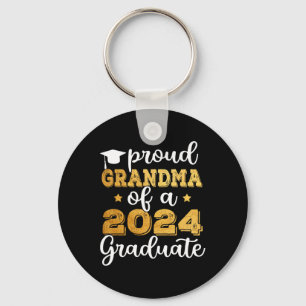 Grandma Of A 2024 Graduate Cl Of 2024 Graduation 2 Key Ring