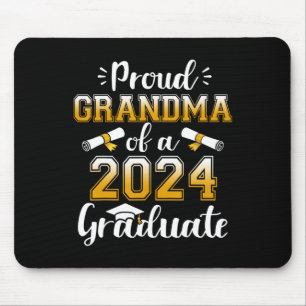 Grandma Of A Cl Of 2024 Graduate Senior Graduation Mouse Pad