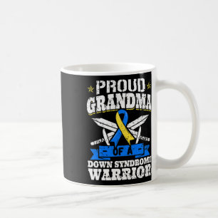 Grandma Of A Down Syndrome Warrior Down's Granny Coffee Mug