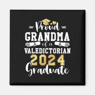 Grandma Of A Valedictorian Cl 2024 Graduation Magnet