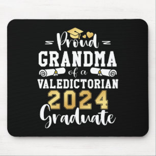 Grandma Of A Valedictorian Cl 2024 Graduation Mouse Pad