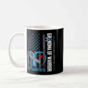 Grandma Of A Warrior Type One Diabetes T1d Coffee Mug