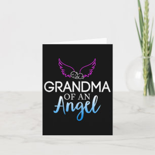 Grandma Of An Angel Sids Awareness Month Card